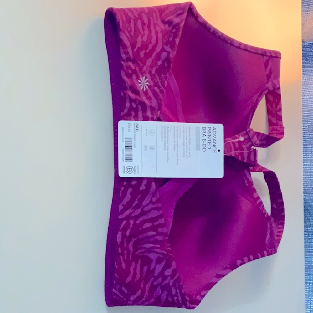 Advance printed plump sports bra 32c